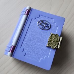 Polly Pocket Purple book 1995 sparkle snowland NO figure